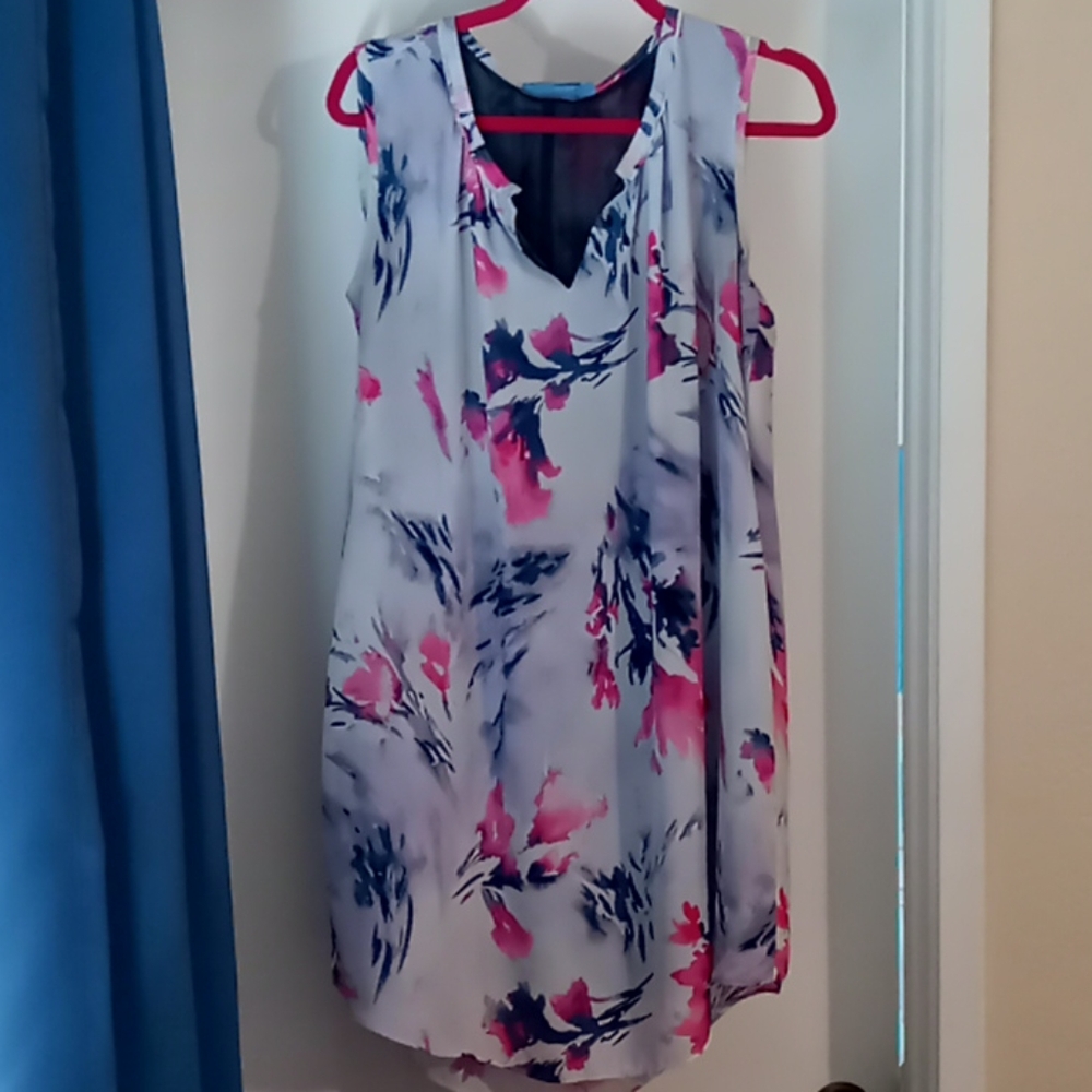 Vera Wang large sleeveless dress